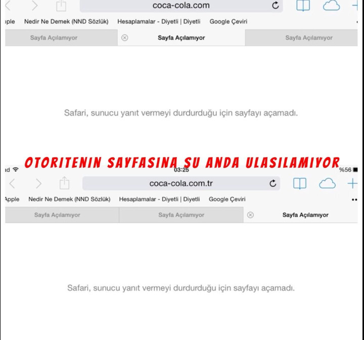 Ayyıldız Tim, Coca Cola'yı hackledi!